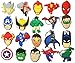 20pcs Superhero Key Chain Key Tags Goodie Bag Stuffer Holiday Charms for Boys
