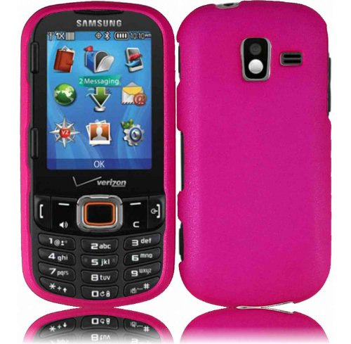 Samsung Intensity 3 III U485 Hard Cover Case Hot Pink