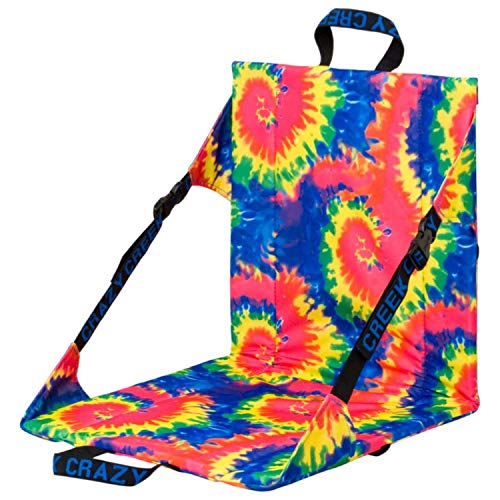 Crazy Creek Original Chair – The Original Lightweight Padded Folding Chair – Tie Dye