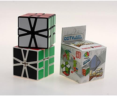 HelloCube FanXin Square-1 SQ1 Cube Speed Twisty Puzzle Black