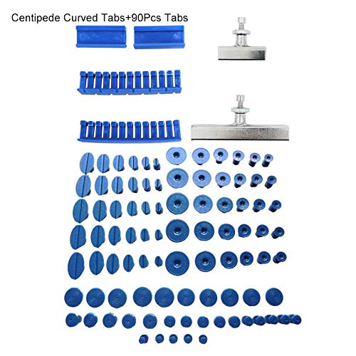Buy WEMINC Centipede Curved Glue Tabs Heavy Duty PDR Dent Puller Crease