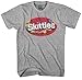 Skittles Tasty Colors Rainbow Candy Adult Men's Graphic Tee T-Shirt (Large)