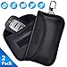 Samfolk Faraday Key Fob Protector, 2019 New Faraday Bags Anti Theft Keyfob Cage, RFID Signal Blocking Key Fob Protector Pouch Case, Mini Size