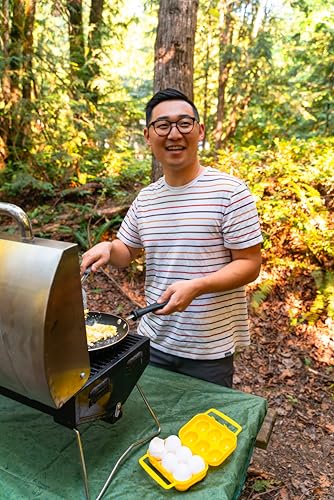 Coghlan's 6-Count Camping Egg Holder – Durable, Compact, Lightweight Storage Container for Outdoor Cooking, Travel, and Camping Adventures