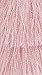 Sterling Forever - Fringe Multi Layered Gold Plated Tiered Dangle Drop Earrings (Blush)