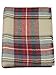 Century Star Women's Fall Winter Scarf Classic Tassel Plaid Scarf Warm Tartan Wrap Shawl Brown Red