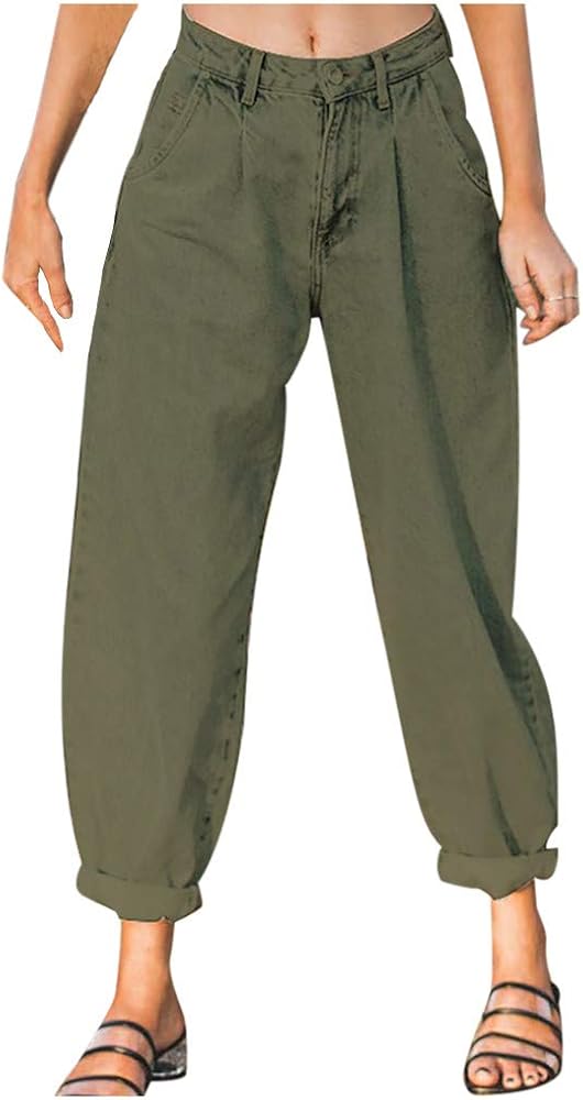 denim harem pants for womens