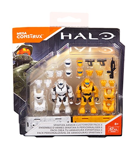 Mega Construx Halo Spartan Armor Customizer Pack Building Set