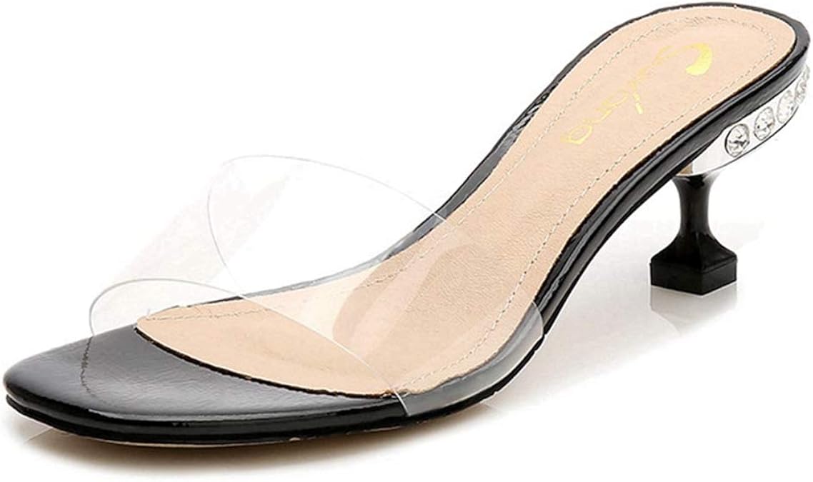 womens slide on heels