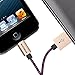 [Apple MFi Certified] Eoso 6.6 Feet/2 M Extra Long Nylon Braided USB Cable with Aluminum Cap on 8 Pin Lightning Connector for iPhone 7 / 6 Plus,iPad Air 2 and More (6.6Ft Golden)