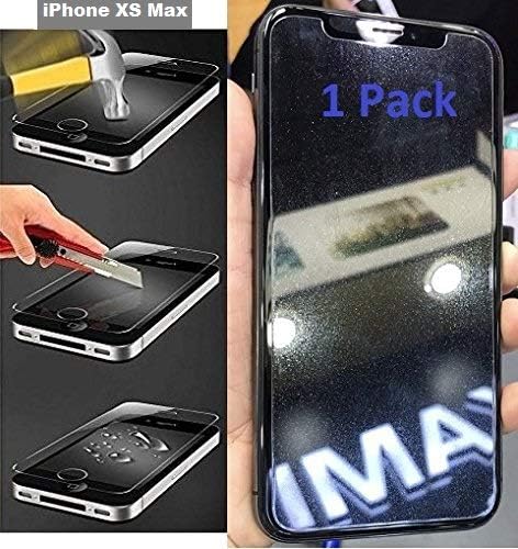 Powerdigital(tm) [[ 1 Pack ]] Glitter Diamond Sparkling Tempered Glass Screen Protector iPhone Xs Max 6.5 inch