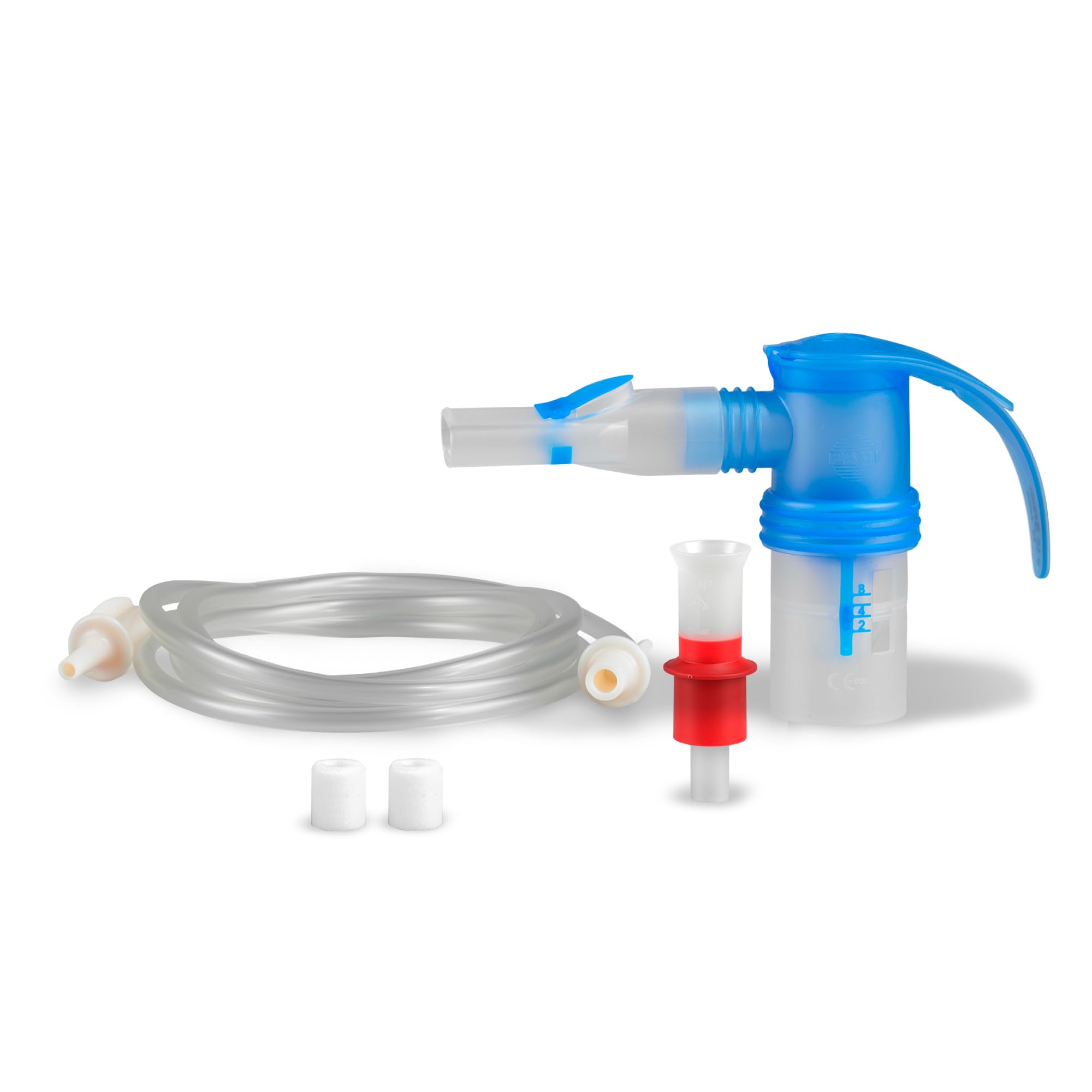PARI BOY Pro Year Pack - Replacement Set with LC Sprint Nebuliser with PIF Control, 1 Connection Hose, 2 Air Filters, 1 Mouthpiece for Long-Term Effective Inhalation Therapy - PARI Boy Accessories