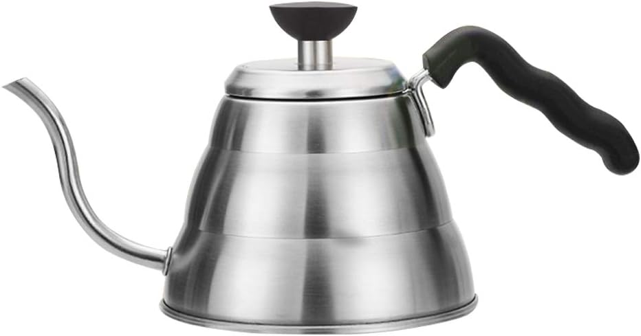 34 OZ /1000ML 304 Stainless Steel Gooseneck Coffee Drip Kettle Hand Pour Over Teapot Stovetop Tea Pot