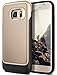 Caseology Vault for Galaxy S7 Case (2016) - Rugged & Flexible - Gold/Black