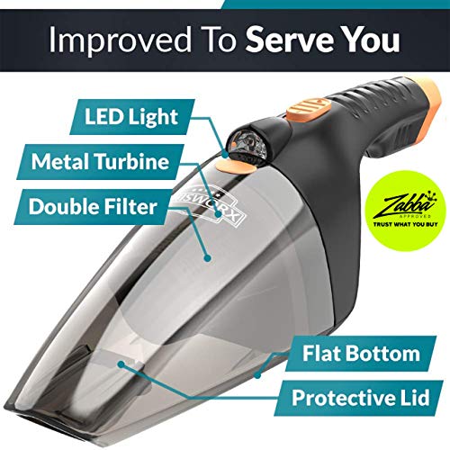 Portable-Car-Vacuum-Cleaner-High-Power-Handheld-Vacuum-wLED-Light-110W-12v-Best-Car-Auto-Accessories-Kit-for-Detailing-and-Cleaning-Car-Interior-16-Foot-Cable