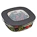 Rubbermaid Premier Food Storage Container, 9 Cup, Grey (3 Pack)