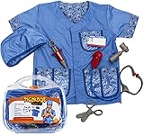 Vet Costume for Kids - Kids Vet Set - Vet Toys - Role Play - Pretend Play Clothes with Case by Tigerdoe