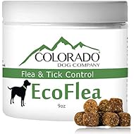 EcoFlea by ColoradoDog - 110 to 120 Count All Natural Chewable Dog Treats for Flea and Tick Treatment and Prevention