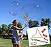 2 Pack Big Bubble Wand Making HUGE Bubbles with Highest Quality Giant Bubble Solution
