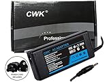 CWK® Laptop Charger AC Adpater Power Supply Cord Plug for Samsung Series 5, 7 ATIV Book NP740U3E, NP530U3C, NP530U3B, NP530U3BI, NP535U3C, NP540U4E, NP540U3C; Np740u3e-k01ub, Np540u4e-k01us, Np540u3c-a03ub, Np540u3c-a01ub, Np540u3c-a02ub, Np530u3b-a01us 13