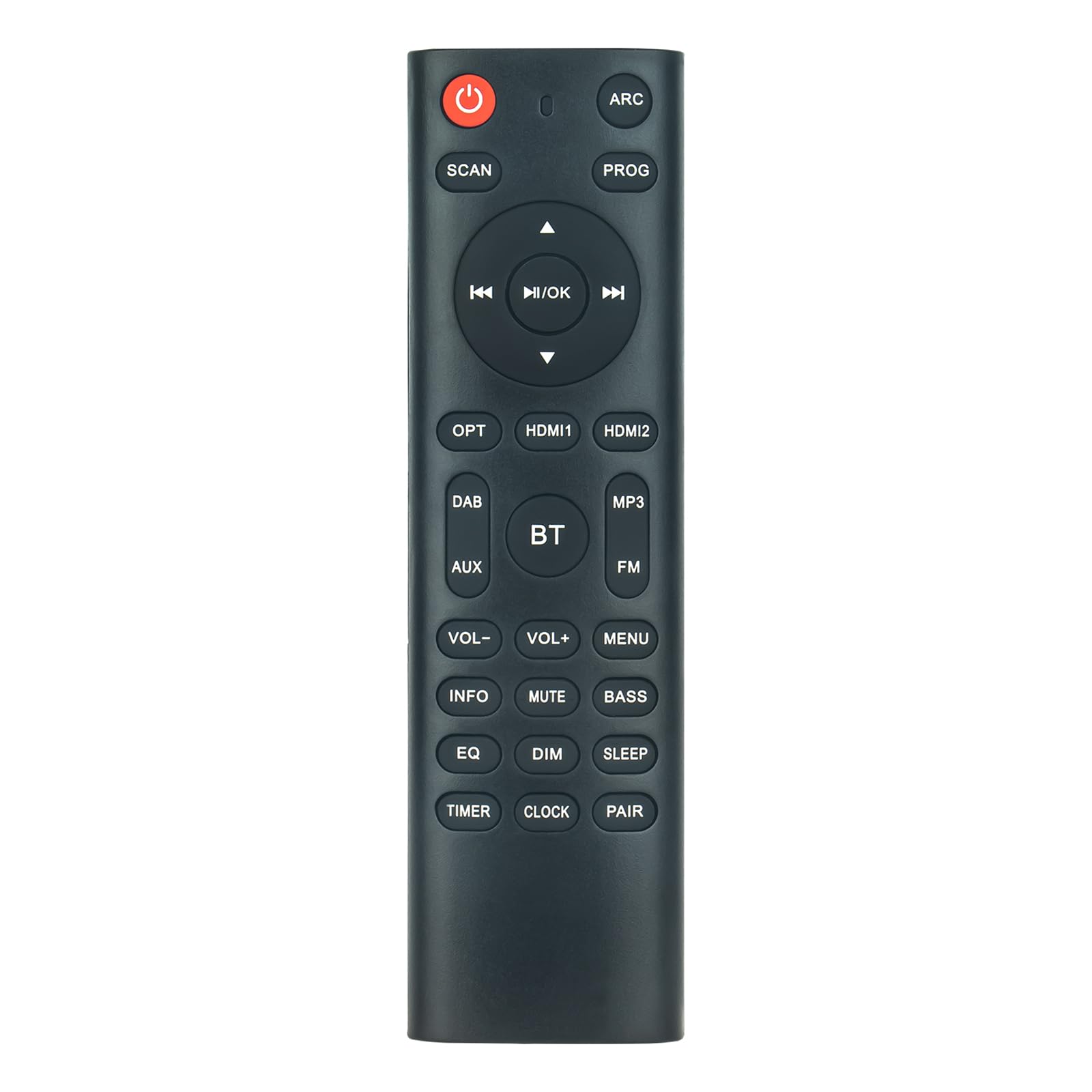 VINABTY Replacement TH-WL703B Soundbar Remote Control Applicable For JVC TH-WL703B Soundbar Remote Control,Compatible Models:TH-WL703B TH-WL701B THWL701B THWL703B