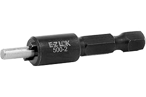 E-Z LOK Drive Tool - Optional - Use with 329-3, 329-332, 303-3, 303-332, 319-3, 319-332, 550-1024, 316-3, 400-3, 400-332, 400-M5,Silver, Black