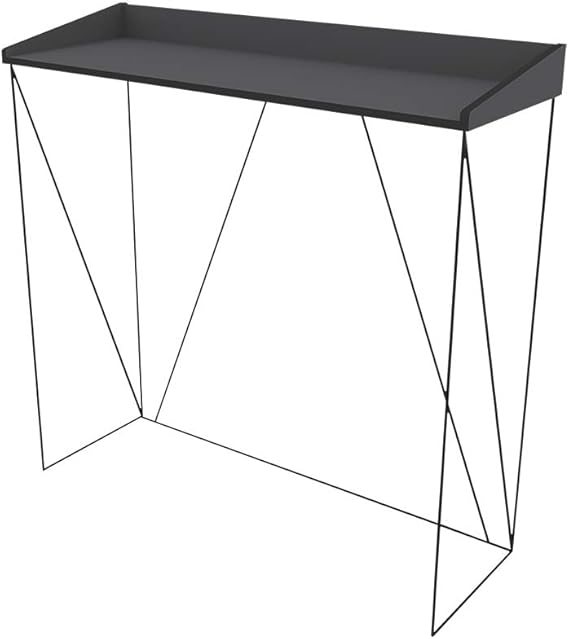 Selsey Graphala - Konsolentisch in Schwarz/Anthrazit Modern Industrial