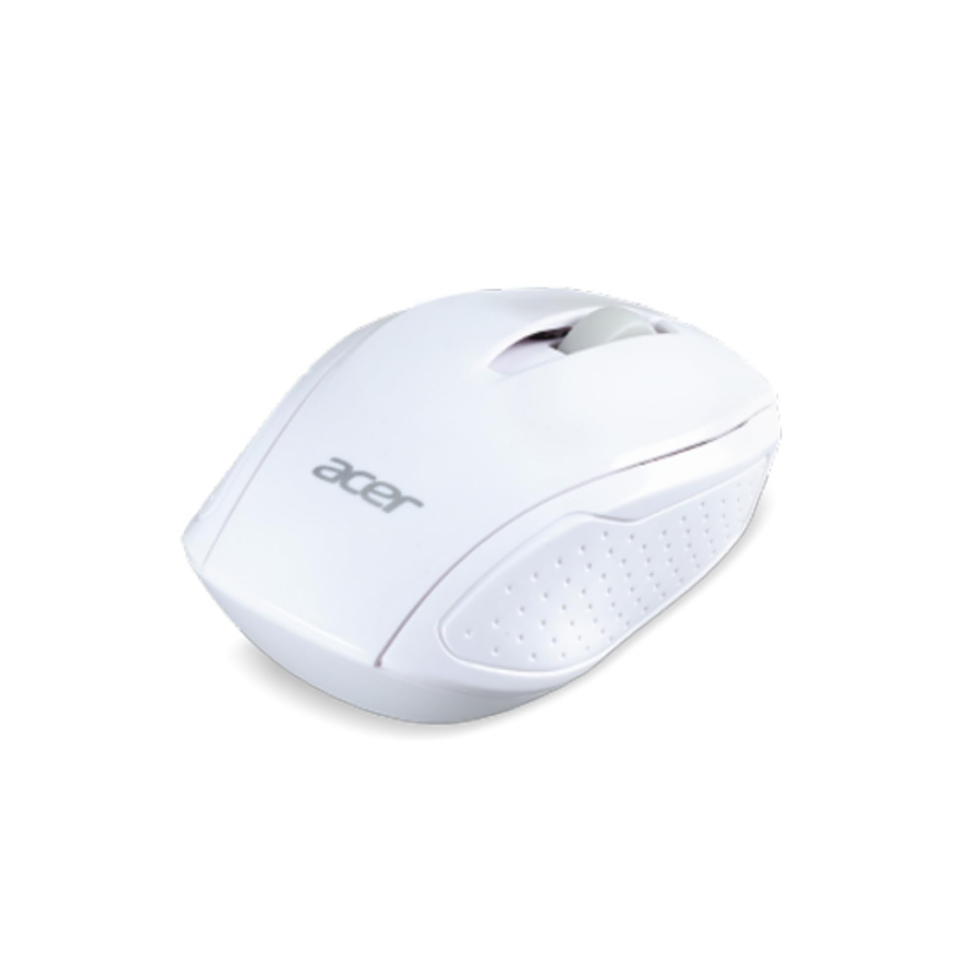 acer Wireless Mouse, G69 RF2.4G with Chrome Logo, White