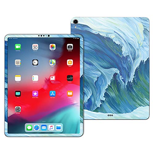 MightySkins Skin Compatible with Apple iPad Pro 11″ (2018) - Perfect Wave | Pro…