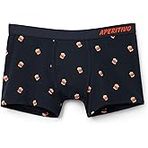 Intimissimi Man's Negroni Cocktail Print Superior Cotton Boxers