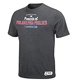 Philadelphia Phillies 2012 Authentic Collection Property Of Pro Carbon Heather T-Shirt