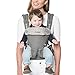 Ergobaby Carrier, 360 All Carry Positions Baby Carrier, Dewy Grey