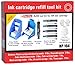 Red Star Ink Cartridge Refill Tool kit for hp 62 Ink Cartridge