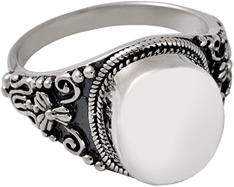 Memorial Gallery 2004gp-10 Round Ring 14K Gold/Sterling Silver Plating Cremation Pet Jewelry