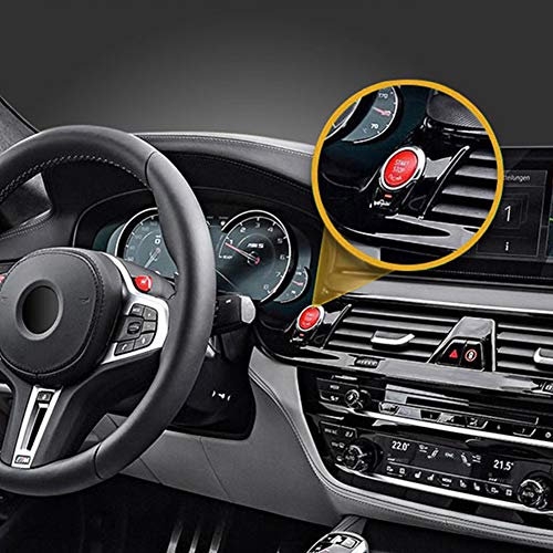 xxiaoTHAWxe Car Engine Start Stop Button Cover for BMW F Chassis F30 F10 F34 F15 F25 F48 6#