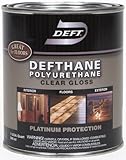 Deft Defthane Interior Exterior Clear Polyurethane Gloss, Quart