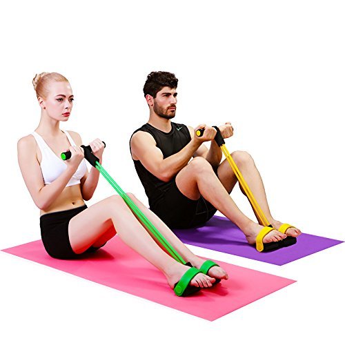 zz zonex unisex latex waist reducer exerciser & body trimmer