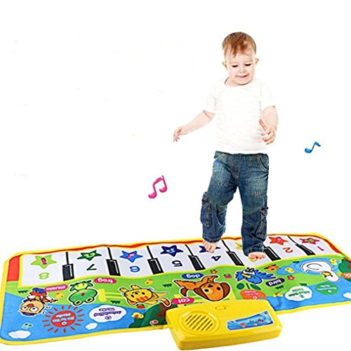 CocoMarket Musical Toys Baby Kid Musical Keyboard Carpet Singing Mat
