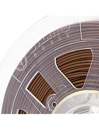 gizmodorks 3 mm (2.85 mm) Caderas filamento 1 kg 2.2lb para impresoras 3d, color café