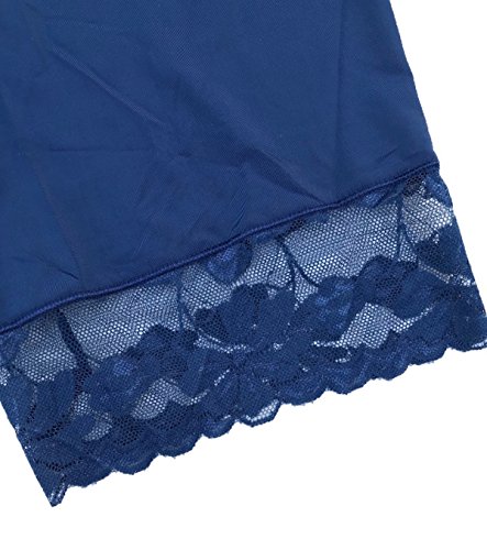 Peachy Panty 3 Packs Shapewear Smooth Hi-Waist Under Skirt Slip Short Panties (3X, 3 Pack Color Wave 2)