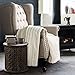 Bedsure Faux Fur Reversible Fleece Throw Blanket – Super Soft Fuzzy Lightweight Throw for Boys Girls Adults (50 x 60 inches, Ivory)