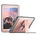 iPad Air Case, YOUMAKER Heavy Duty Shockproof Protective Kickstand Case Cover [Military Drop Tested] for Apple iPad Air 1 (1st Gen. 2013 Release) with Built-in Screen Protector (Rose Gold/Gray)