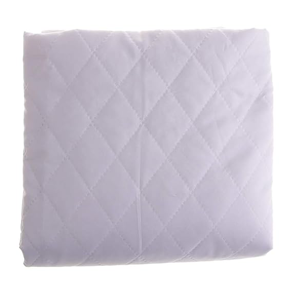 P Prettyia Futterstoff Innenfutter Steppstoff Futter Stoff Meterware zum Nähen und Bastel Winter Kleidung - Silber grau