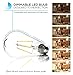 Hyperikon LED Filament ST64 Bulb, 5W=40W, Vintage Filament Bulb, E26 Base, Dimmable, UL, Soft White, 6 Pack