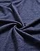 ROMWE Women's Varsity Striped Heathered Sweatshirt Navy S