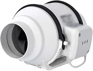 Ventiladores de baño Ventilador de Escape Flujo Oblicuo Ventilador de