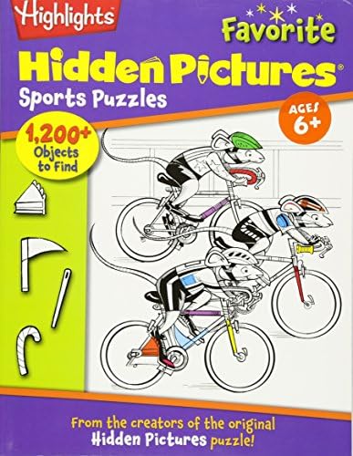 Sports Puzzles: From the creators of the original Hidden Pictures® puzzle! (Highlights™ Hidden Pictures®) Paperback – October 1, 2013