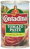 Contadina Tomato Paste with Italian Herbs, 6-Ounce (Pack of 8)