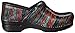 Dansko Women's Pro XP Multi Striped Patent Mule