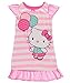 Hello Kitty Toddler Girls' Striped Dorm, Pink, 2T